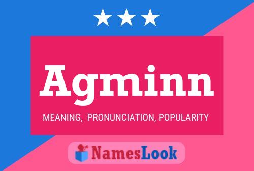 Agminn Name Poster