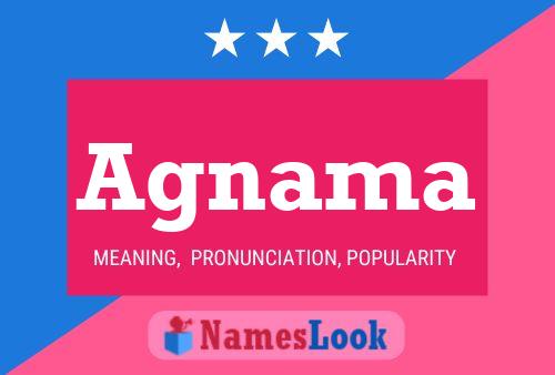 Agnama Name Poster