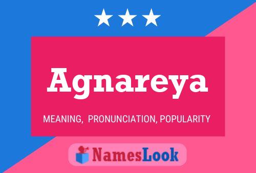 Agnareya Name Poster