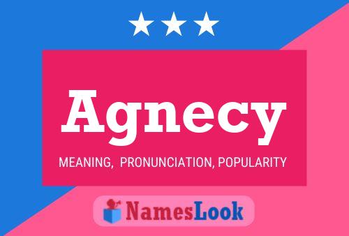 Agnecy Name Poster