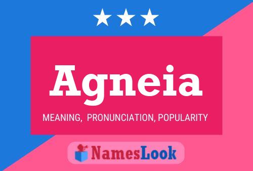 Agneia Name Poster