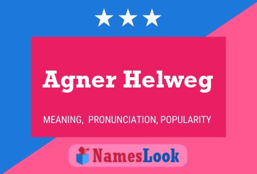 Agner Helweg Name Poster