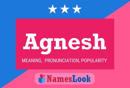 Agnesh Name Poster