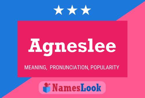 Agneslee Name Poster