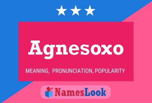 Agnesoxo Name Poster