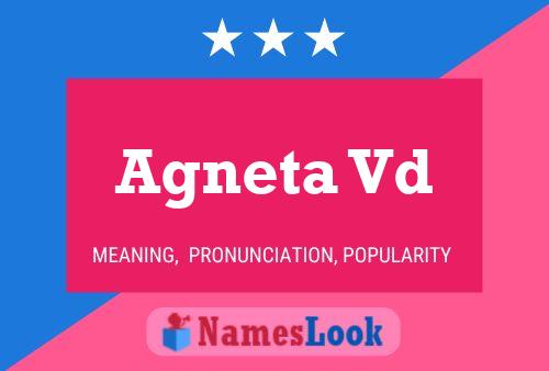 Agneta Vd Name Poster