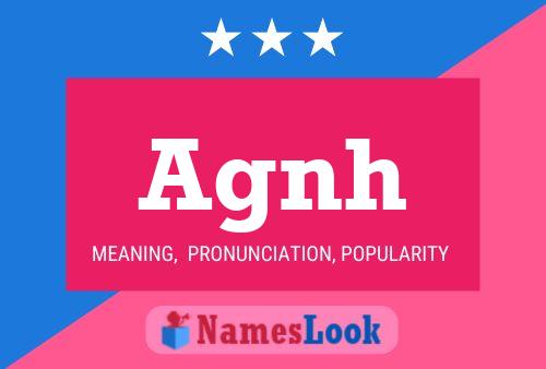 Agnh Name Poster