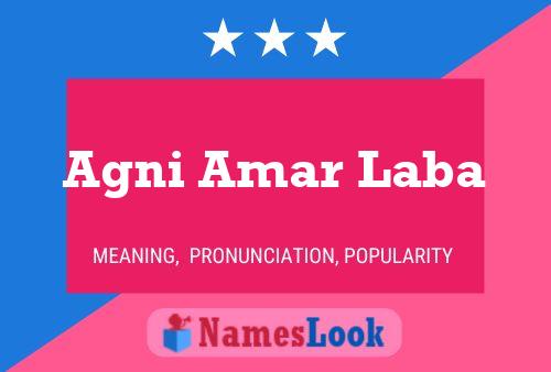 Agni Amar Laba Name Poster