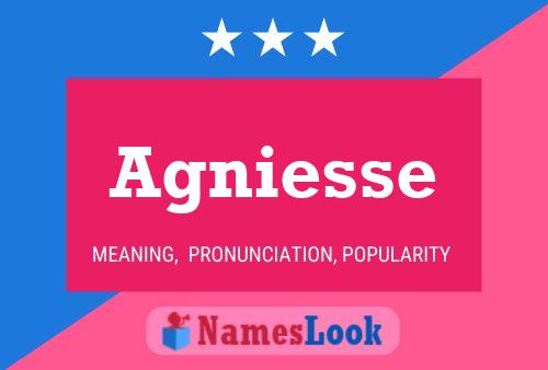 Agniesse Name Poster