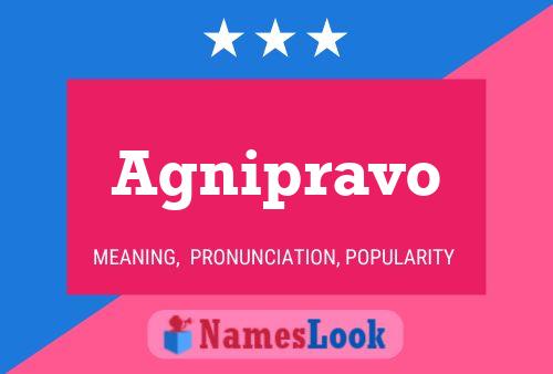 Agnipravo Name Poster