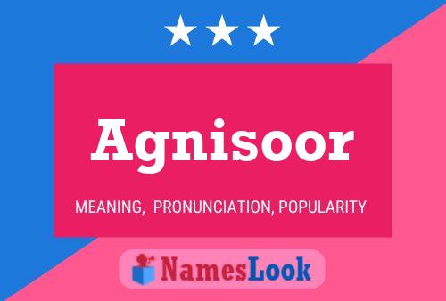 Agnisoor Name Poster