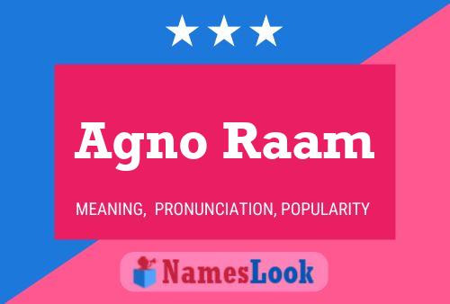 Agno Raam Name Poster