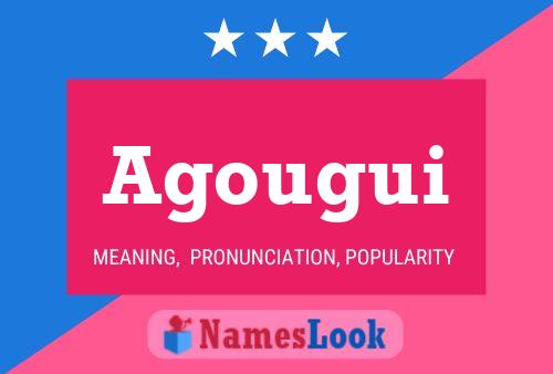 Agougui Name Poster