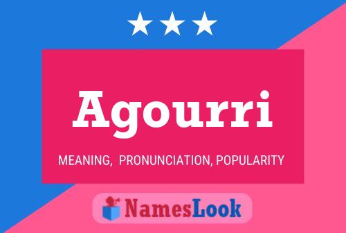 Agourri Name Poster