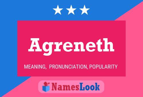 Agreneth Name Poster