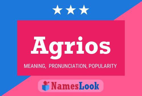 Agrios Name Poster