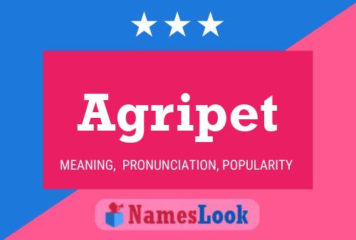 Agripet Name Poster