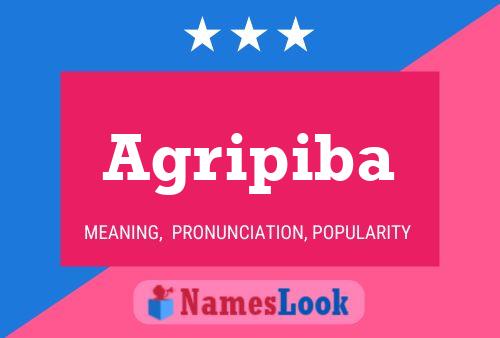 Agripiba Name Poster