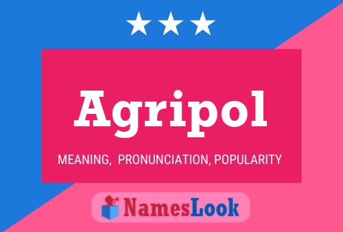 Agripol Name Poster