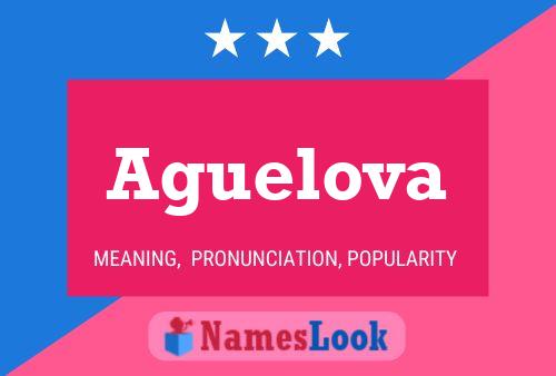 Aguelova Name Poster