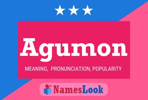 Agumon Name Poster