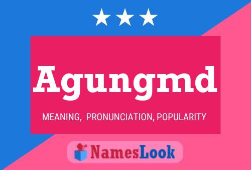 Agungmd Name Poster