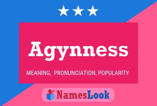 Agynness Name Poster