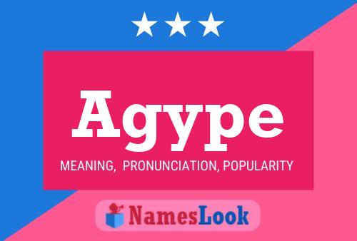 Agype Name Poster