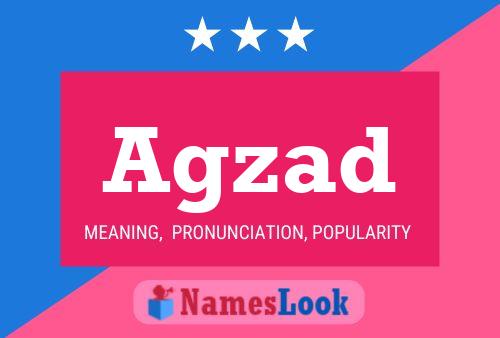 Agzad Name Poster