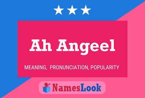 Ah Angeel Name Poster