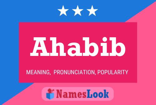 Ahabib Name Poster