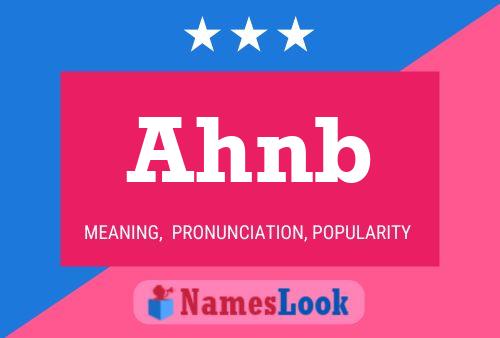 Ahnb Name Poster