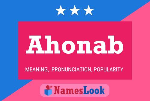 Ahonab Name Poster