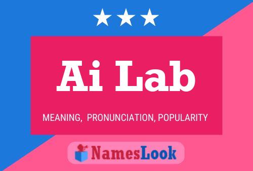 Ai Lab Name Poster