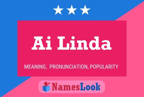 Ai Linda Name Poster