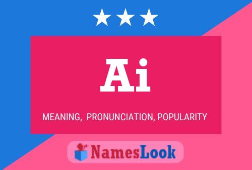 Ai Name Poster