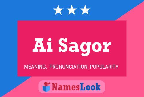 Ai Sagor Name Poster