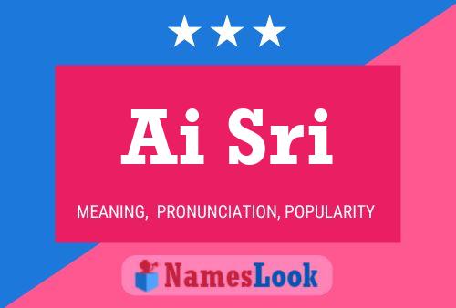 Ai Sri Name Poster