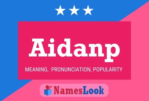 Aidanp Name Poster