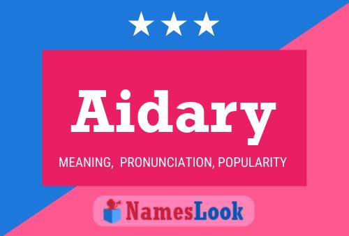 Aidary Name Poster