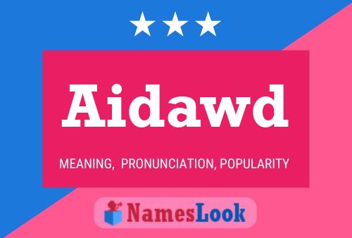 Aidawd Name Poster