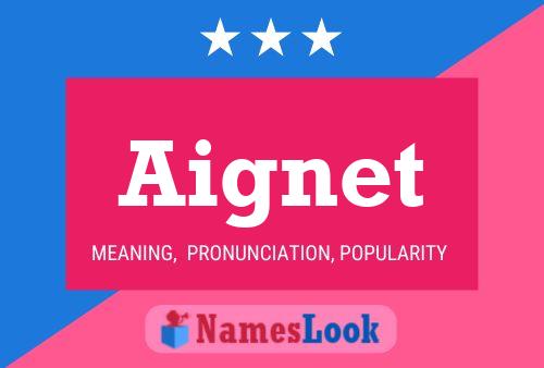 Aignet Name Poster