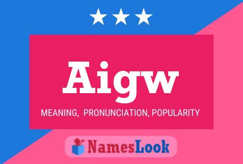 Aigw Name Poster