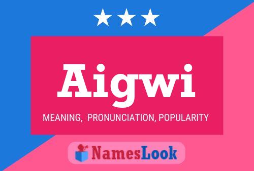 Aigwi Name Poster