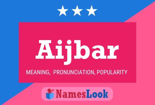 Aijbar Name Poster