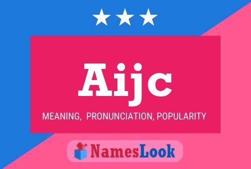 Aijc Name Poster