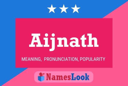 Aijnath Name Poster