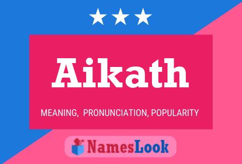 Aikath Name Poster