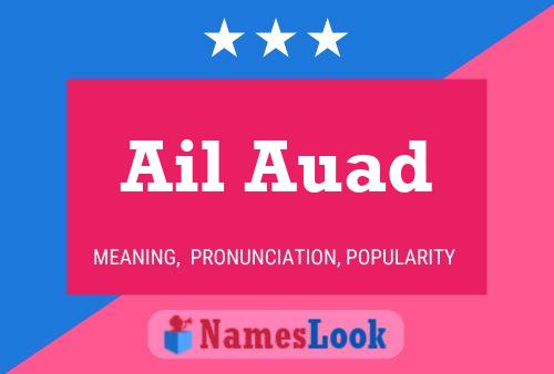 Ail Auad Name Poster