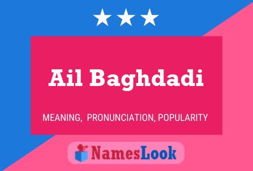 Ail Baghdadi Name Poster